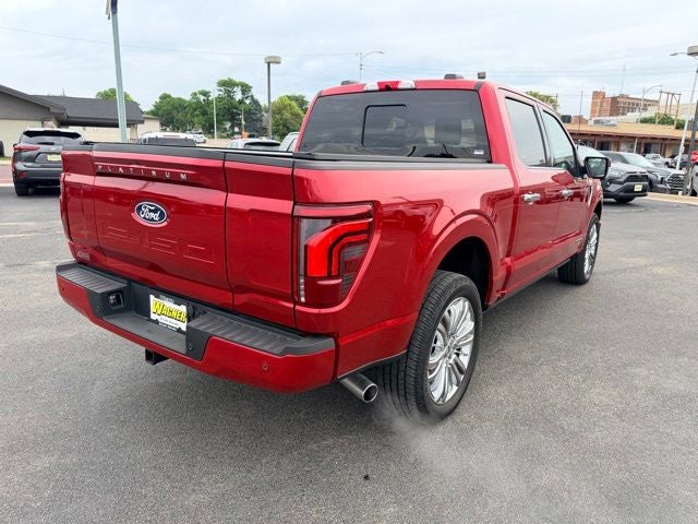 2025 Ford F-150 — rear three-quarter view