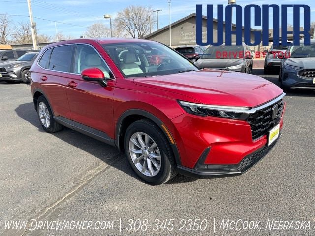 2023 Honda CR-V EX-L in Red — front three-quarter view