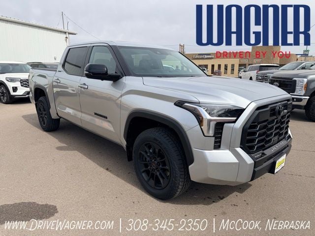 2026 Toyota Tundra Limited in Celestial Silver Metallic — front three-quarter view