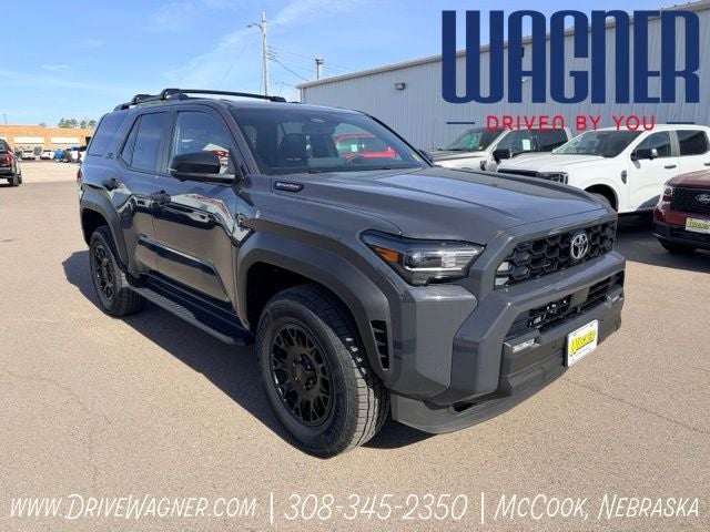 2026 Toyota 4Runner i-FORCE MAX 4Runner TRD Off-Road Premium in Underground — front three-quarter view